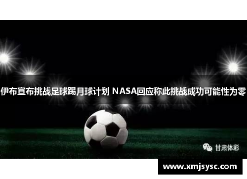 伊布宣布挑战足球踢月球计划 NASA回应称此挑战成功可能性为零