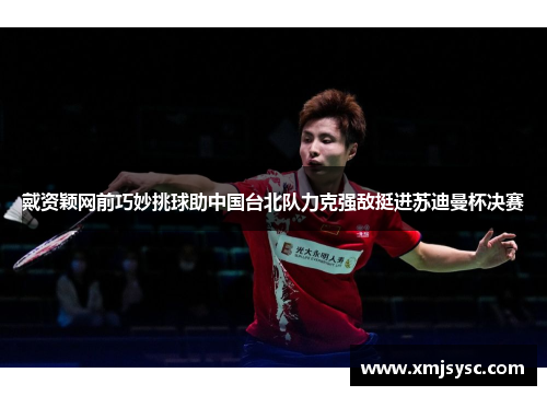 戴资颖网前巧妙挑球助中国台北队力克强敌挺进苏迪曼杯决赛