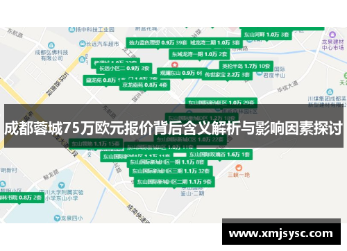 成都蓉城75万欧元报价背后含义解析与影响因素探讨