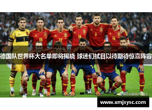 德国队世界杯大名单即将揭晓 球迷们拭目以待期待惊喜阵容
